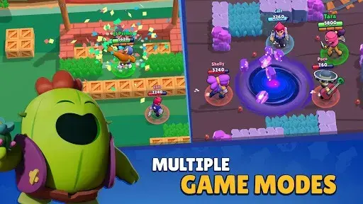 Showdown battle royale mode with poison cloud closing in on last survivors
