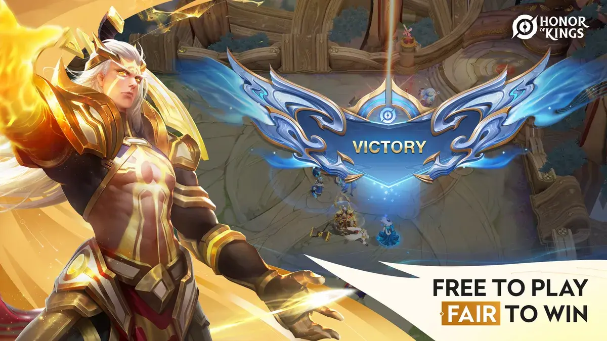 Ranked match victory screen with MVP highlights