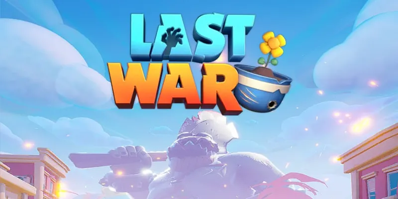 Last War: Survival key art showing post-apocalyptic base under attack