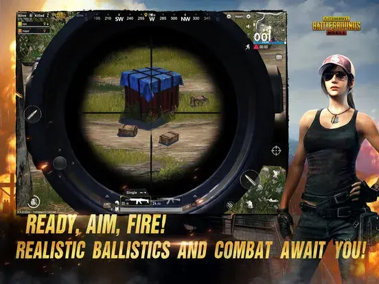 Vehicle chase with multiple squads near the blue zone border